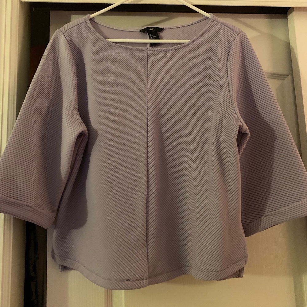 H&M lavender top